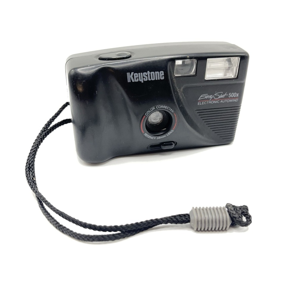 Keystone Easy Shot 500x 35mm‎ Camera with regency 38mm color corrected lens EUC